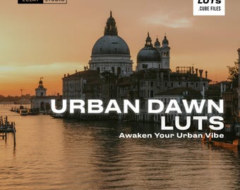 Urban Dawn LUTs | Dreamy City Video Grading (.Cube Files)