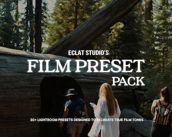 30+ Film Aesthetic Lightroom Presets for Desktop | Professional .XMP Film Emulation