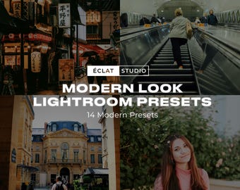 Modern Look Lightroom Presets - Contemporary Photo Editing for Instagram, Travel & Commercial Photography