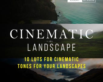 10 Filmische Landschafts-LUTs: Natur- & Reise-Videofilter im CUBE-Format