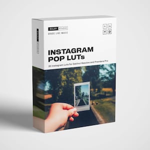 20 Instagram Pop LUTs für DaVinci ReSolve | Lebendiges Video Color Grading für Reels & Schnitte
