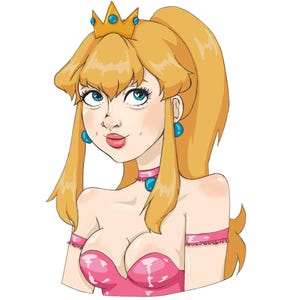 Pink Princess Print
