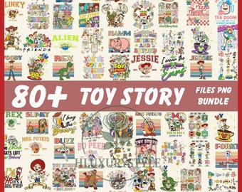 80+ Toy Story PNG-paket, Toy Story-karaktärer, familjesemester, Woody, Buzz Lightyear PNG-paket, familjeresa, Toy Story Land, digitalt