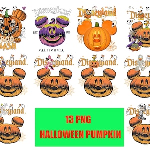 Halloween Pumpkin Png Bundle, Mouse And Friends Halloween Pumpkin Png, Dis ney Halloween Png, Pumpkin Mouse Head, Pumpkin Spice, Fall Png
