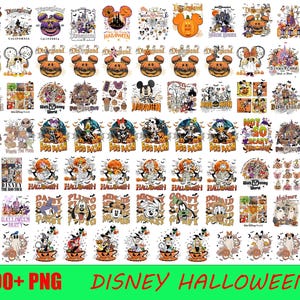 Halloween Png Bundle, Dis ney Halloween Png, Halloween Mouse And Friends, Halloween Character, Family Trip, Trick Or Treat, Spooky Season