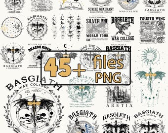 Fourth Wing Bundle Png, Basgiath War College Png, Xaden Riorson Png, Dragon Riders Png, Violet Sorrengail Png, Onyx Storm, Fantasy Reader