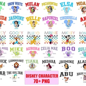 70+ stripfiguur png-bundel, muis en vrienden png, Disney-prinses, Disney-reis 2025, gezinsvakantie, meisjesreis, verjaardagscadeau meisje
