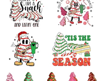 Jultårta png-paket, julgranstårta, det är jul, god jul png, gårdsfärsk png, bakning png, julfamilj png