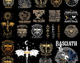 35+ Basgiath War College Bundle PNG, Fourth Wing Png, Violet Sorrengail Png, Riders Quadrant, Xaden Riorson PNG, Rebecca Yarros Png