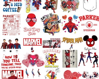 Spiderman Png Bundle, Peter Parker Shirt, Funny Spider Man, Spiderman Shirt, Tom Holland, Parker 2001, Spiderman Birthday Shirt, 3 Spiderman
