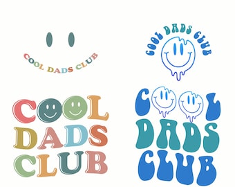 Club de Papás Geniales PNG, Día del Padre PNG, regalos para papá, papá genial PNG, descarga digital, paquete de papá PNG, papá divertido PNG, el mejor papá del mundo