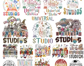 20+ Universal Studio 2025 Png Bundle, Universal Studios Trip, 2025 Family Trip Png, Universal 2025 Png, Digital Download, Trendy Digital