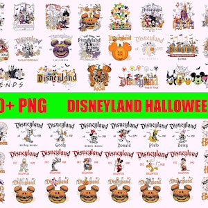 Pacchetto PNG di Halloween con cartoni animati, PNG di Halloween Disneyland, Topolino e amici di Halloween, Zucca di Halloween, Festa di Halloween 2025, Stagione spettrale