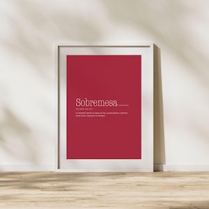 Manifesto di SOBREMESA