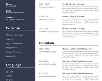 CV, cover letter