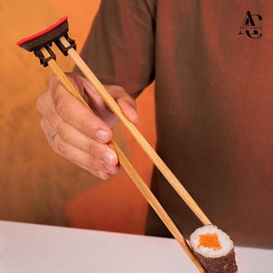 Torii Gate Chopstick Holder 3D Printed Japan Table Decor Elegant Sushi Accessory Functional Japanese Gift Idea