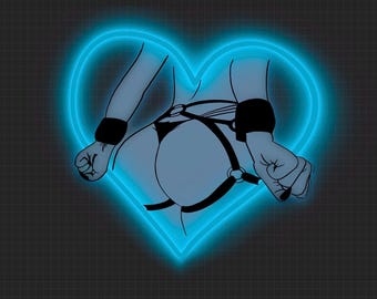 NSFW, bondage woman PNG File, digital Download, Woman, Sexy PNG, inappropriate png