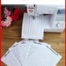 Sewing Machine Practice Sheets - Etsy