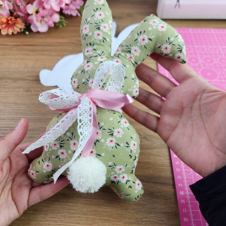 Easter Bunny Sewing Pattern PDF VIDEO TUTORIAL - Etsy