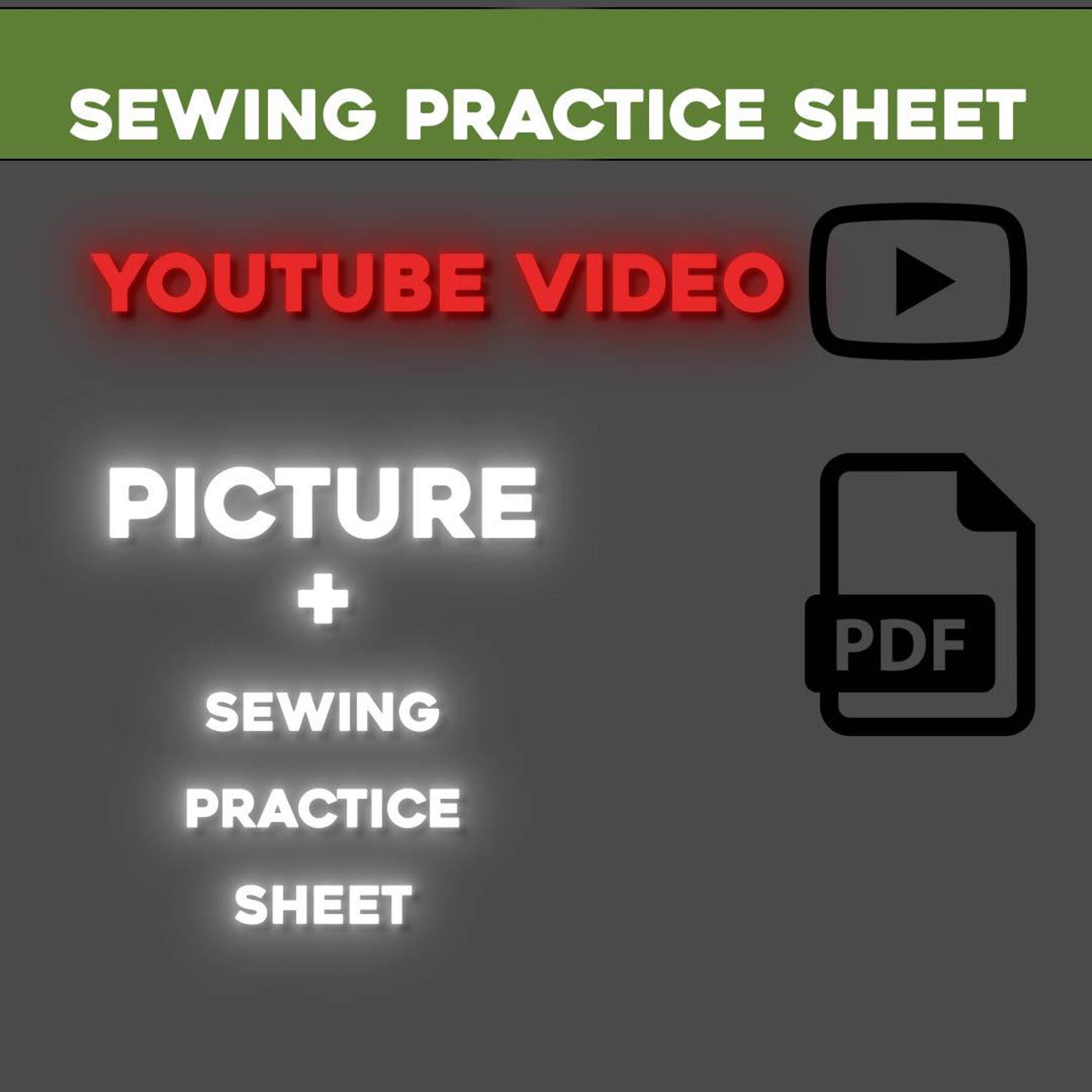 Sewing Machine Practice Sheets - Etsy