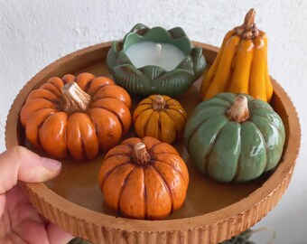 Handmade Pumpkin Tray