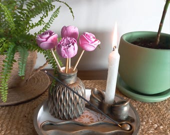 Vintage Textured Decorative Set