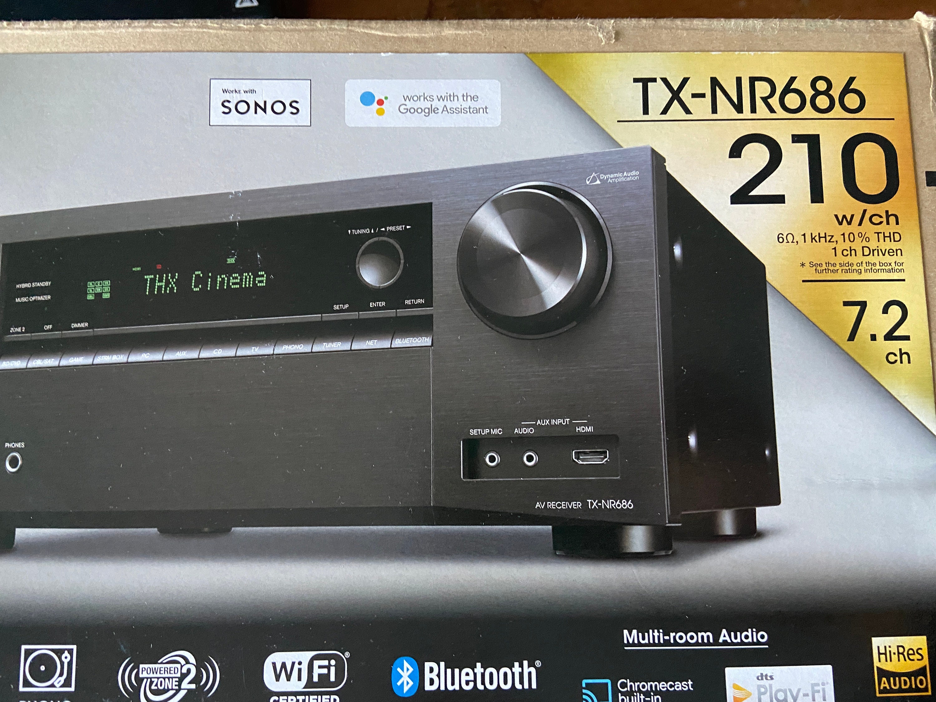 Mekaniker lykke Serena Onkyo TX-NR686 7.2 Receiver W/original Box & Paperwork - Etsy