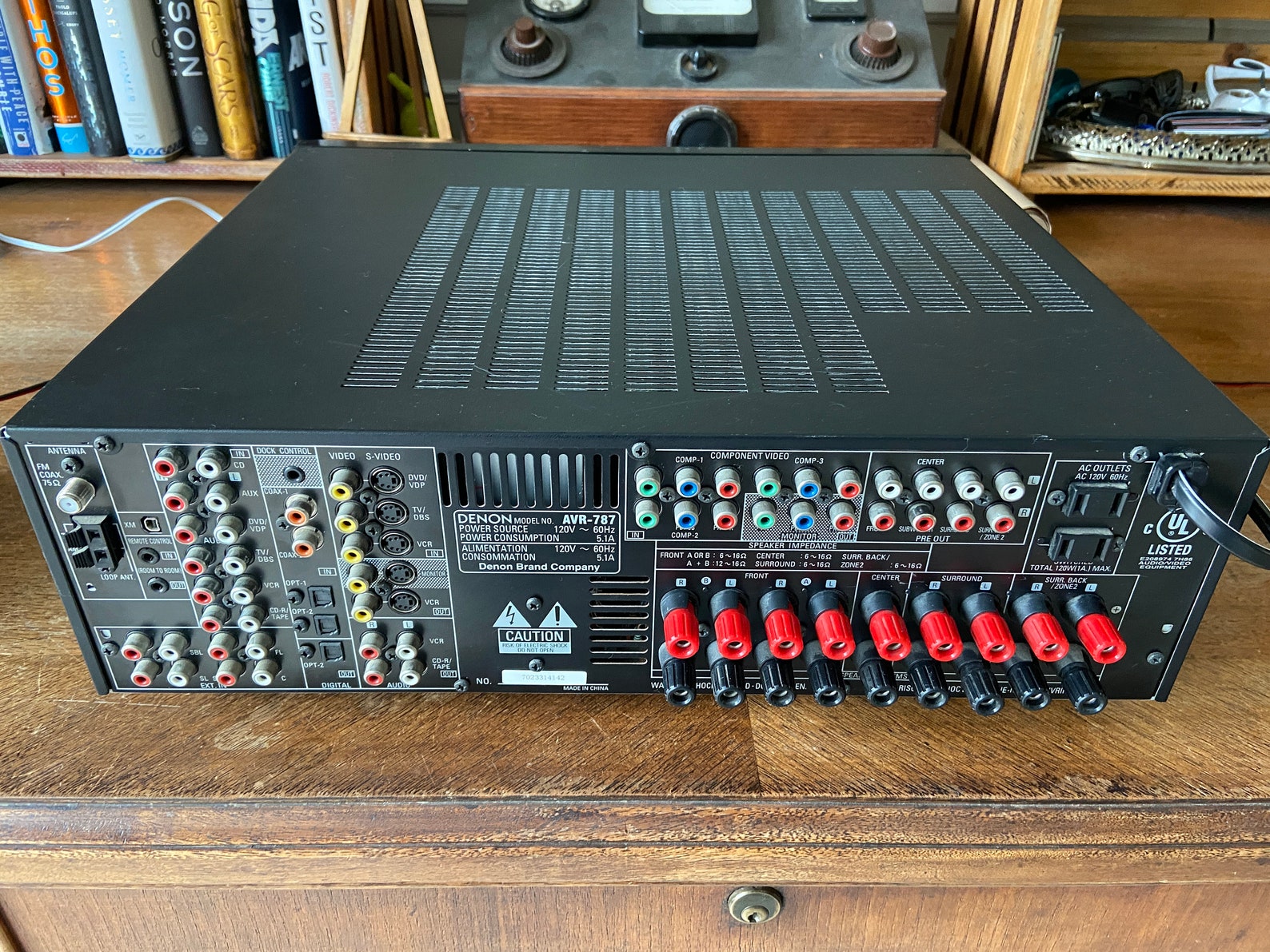 Vintage Denon AVR787 7.1 840watt DTS Receiver Etsy UK