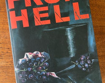 あのちゃん【HELL BLAU （ヘルブラウ）】購入特典 ZINE 1冊 From Hell by Alan Moore & Eddie Campbell (2004, Softcover) SIGNED