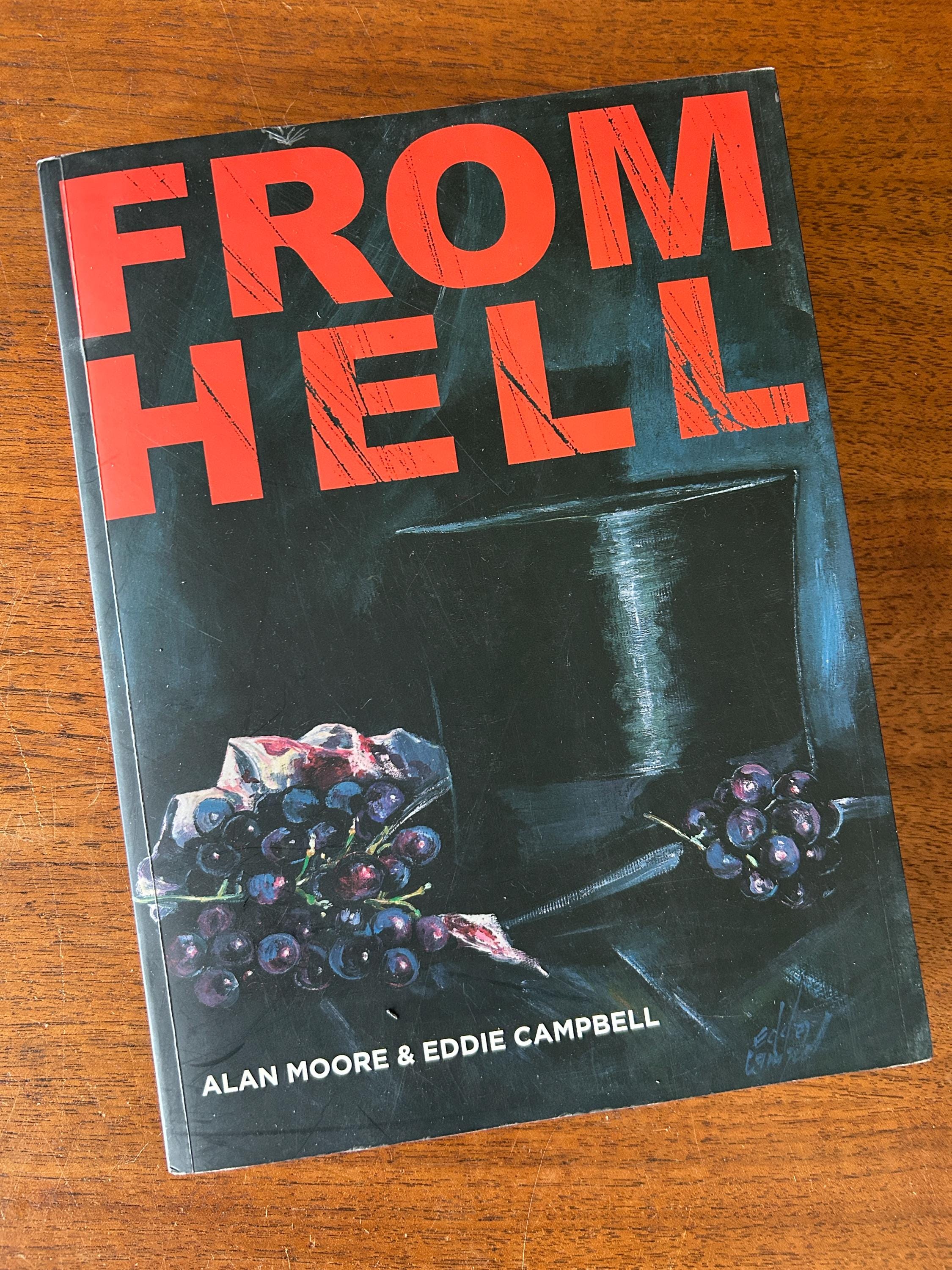 From Hell by Alan Moore & Eddie Campbell (2004, Softcover) SIGNED