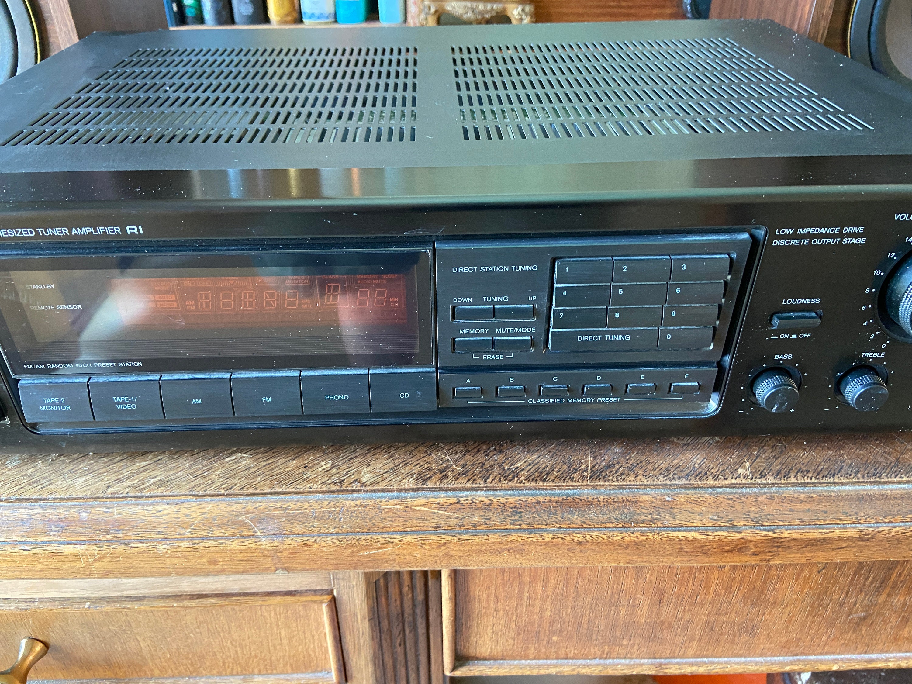 Vintage Onkyo TX910 Quartz Synthesized Tuner Amplifier, 46 OFF