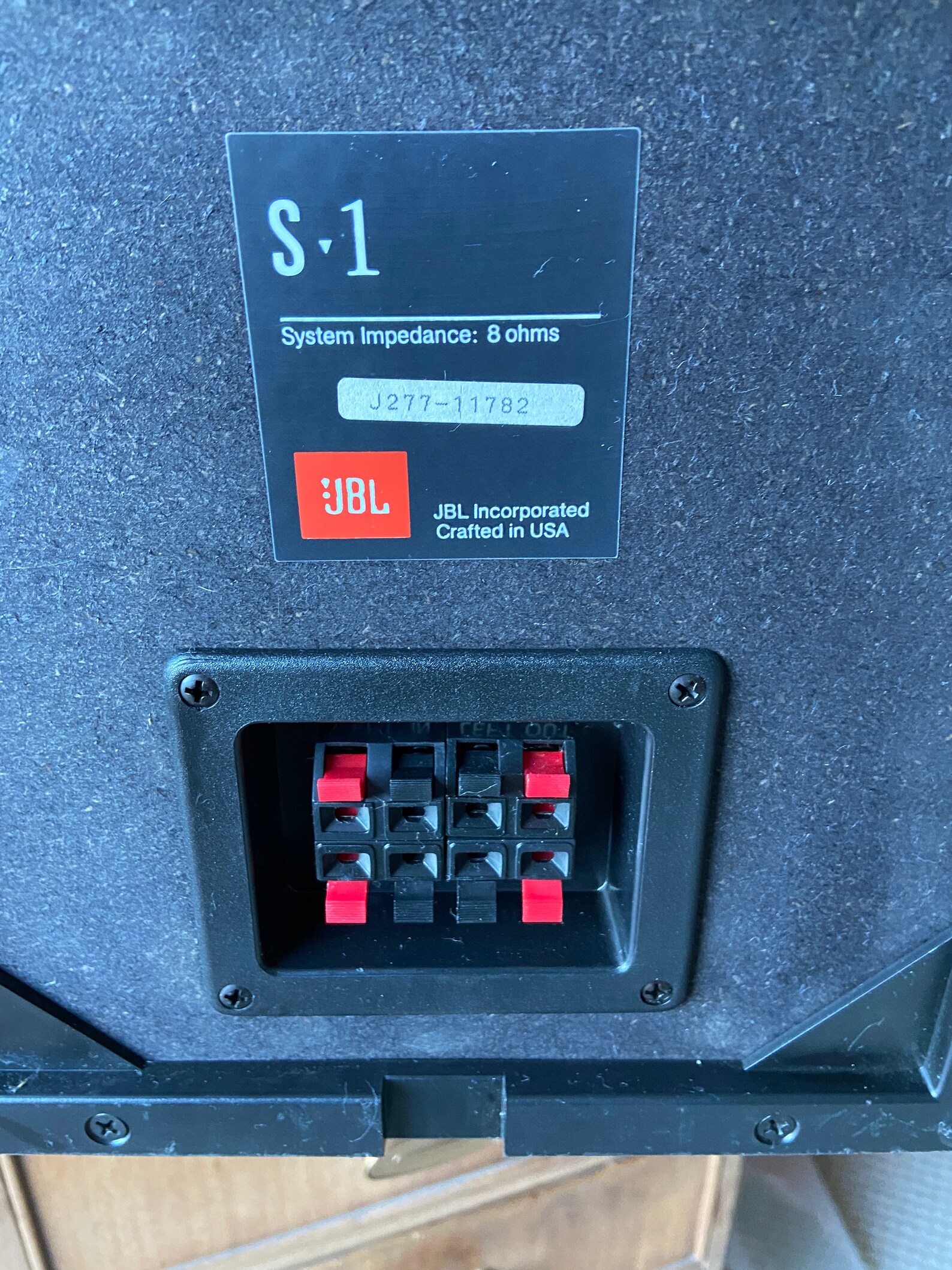 Vintage JBL S1 Signature Series Subwoofer Pedestal Monolith Floor