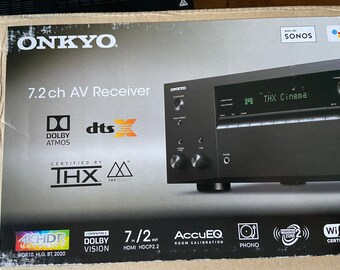 Onkyo TX-NR686 7.2 Receiver W/original Box & Paperwork CHRISTMAS