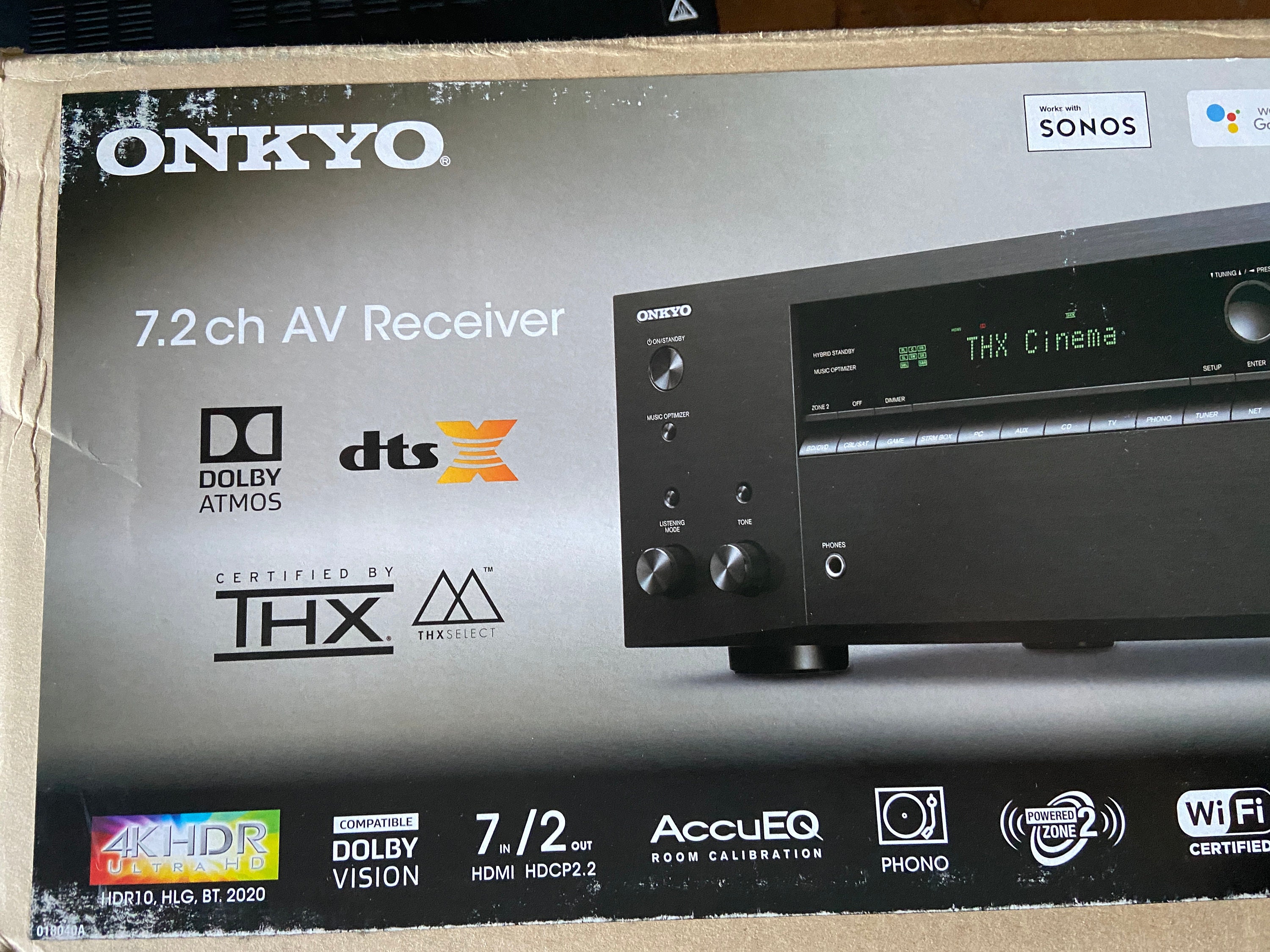 Amazon.co.jp: ONKYO TX-NR686 AVレシーバー 7.2ch/Bluetooth