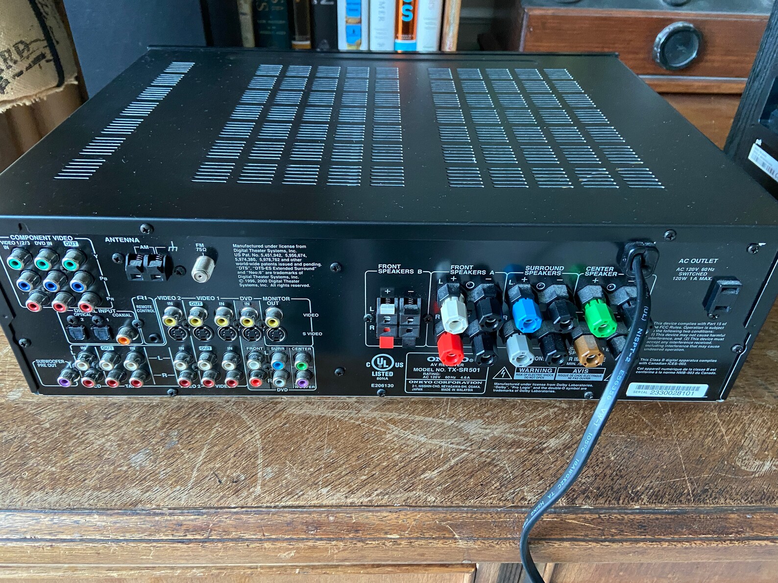 Vintage Onkyo TXSR501 A/V Receiver Bundled W/remote Etsy