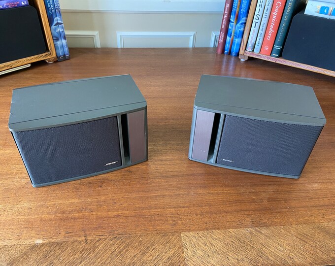 Bose 141 Bookshelf Speakers pair SEE VIDEO Etsy