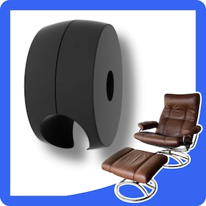 1 x Replacement Tensioner Glide Mount for Ekornes Stressless (Set of 1) (Pre 2000)