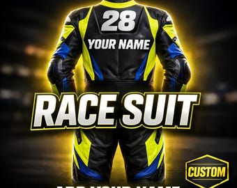 Professional Motorcycle Racing Suit Custom Made | Cowhide & Kangaroo Leather Biker Gear