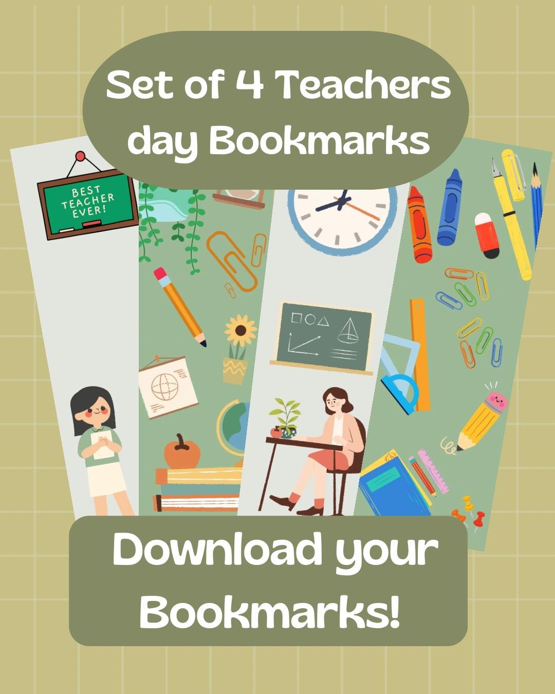 Teachers Day Bookmark Printable, Gift, Teacher Gifting, Readers. - Etsy