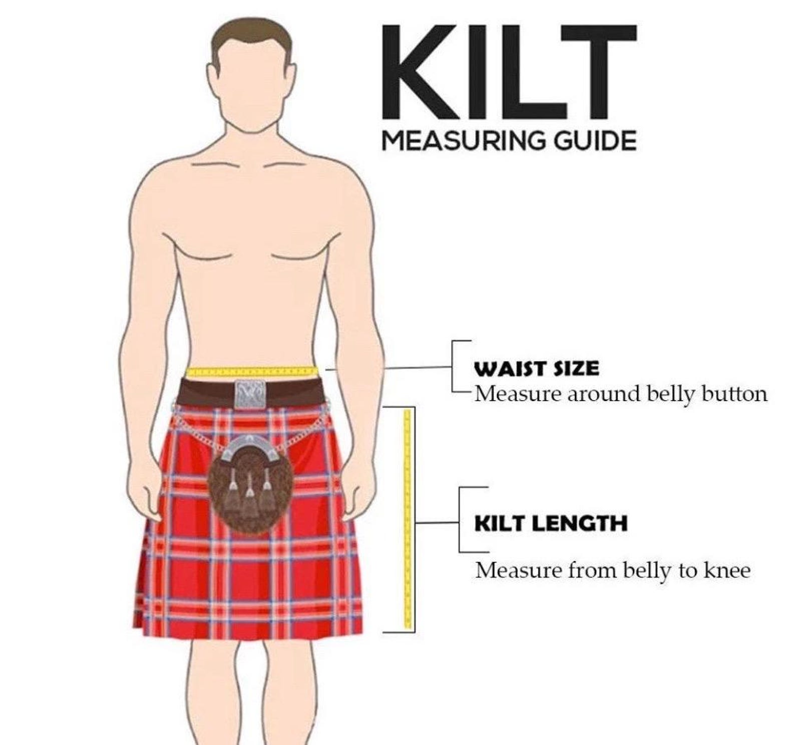 U.S Navy Tartan 8 Yard Scottish Kilt Heavy Weight main image 0