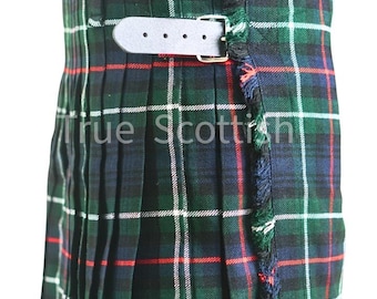 Scottish Mackenzie  Tartan Kilt For Men Custom  Handmade Traditional 8 Yard kilts
