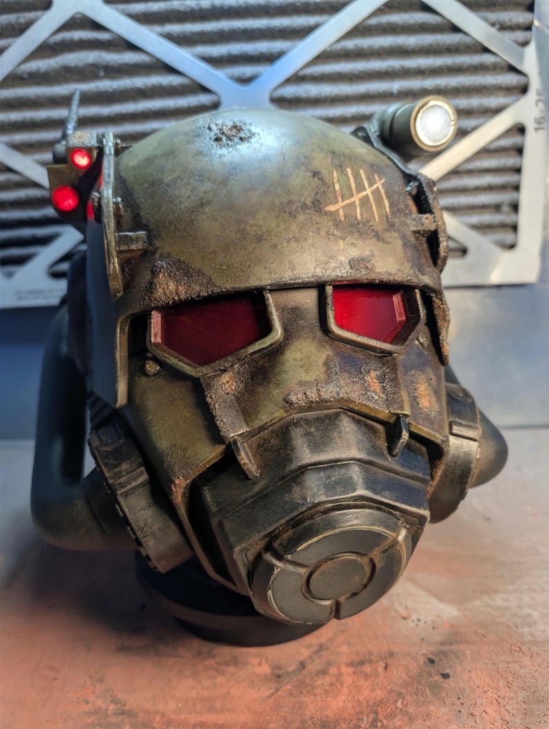 Fallout NCR Power Armor Helmet (as Seen on TV) - Etsy