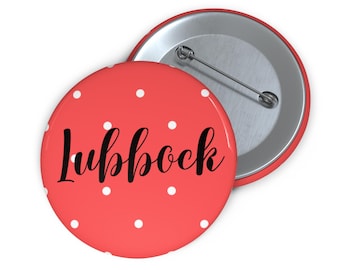 Texas Tech Pin Buttons - Cute, Gameday, Gifts, Parties, or School Spirit