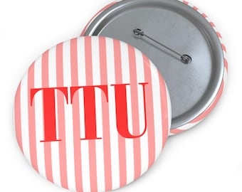 Texas Tech Gameday Pin Buttons for Trendy Accessories, Personalized Gifts, Party Favors, Festival Badges, Attachable Decor, TTU Design