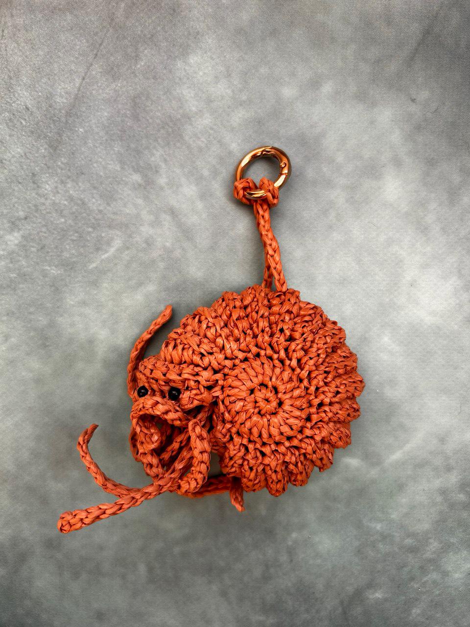 Raffia Keychains Crochet Raffia Seashell Keychain: Ocean-themed Bag Charm - Etsy