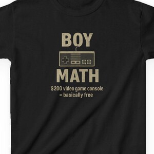 Boy Math Shirt: Funny Gen Z Slang, Viral TikTok Trend Tee
