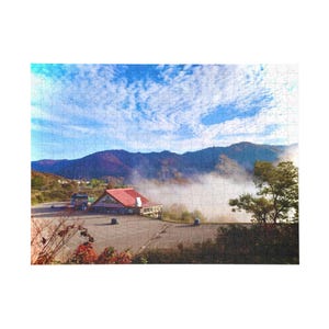 Scenic Mountain Puzzle - 500-Piece Jigsaw for Relaxation & Family Fun