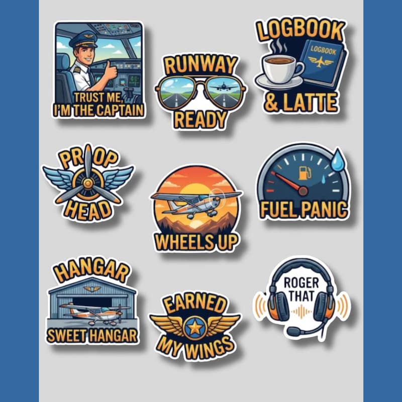 Student Pilot Sticker - Etsy