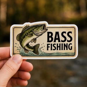 An overview of the sticker pack contents, emphasizing the vintage aesthetic of the wildlife illustrations. This vintage wildlife sticker pack includes various animals and fishing motifs. The rustic hunting stickers and fishing decal set are ideal for creating a cohesive look on outdoor equipment and personal accessories.