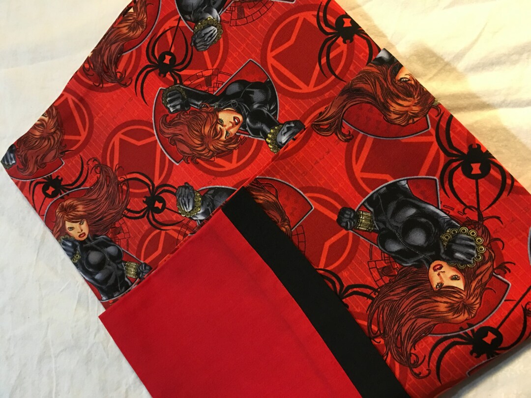 Black Widow Pillowcase Etsy